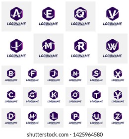 Font with Planet Logo Design Concepts. Letter Logo Icon Vector Template. Icon Symbol.
