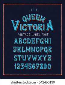 FONT QUEEN VICTORIA.