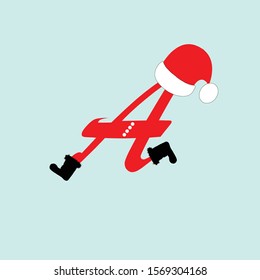 Font Santa Claus make Expression