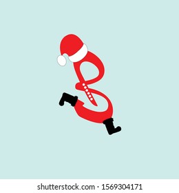 Font Santa Claus make Expression