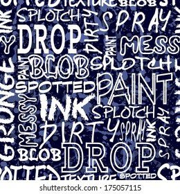 font seamless background pattern