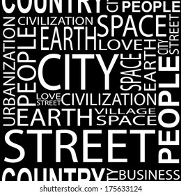 font seamless background pattern, vector illustration