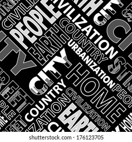 font seamless background pattern, vector illustration