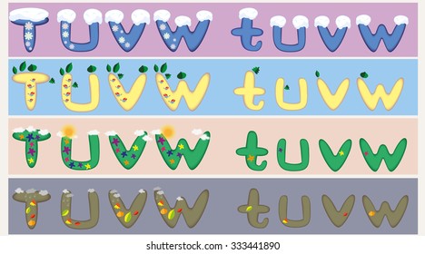 font seasons
