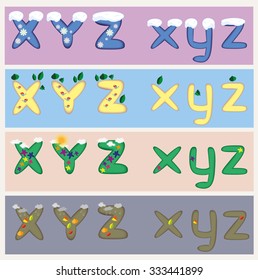 font seasons 