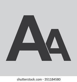 Font size icon