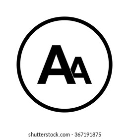 Font size icon