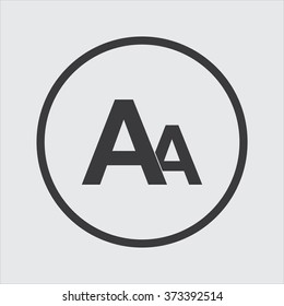 Font size icon