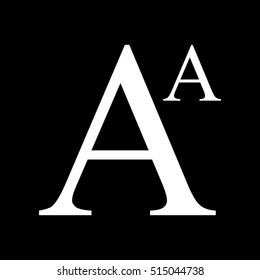 Font size icon