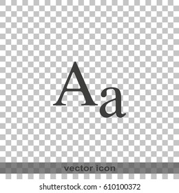 Font size icon.