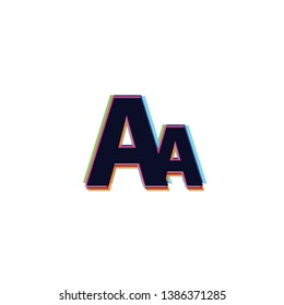 Font Size - Vector App Icon