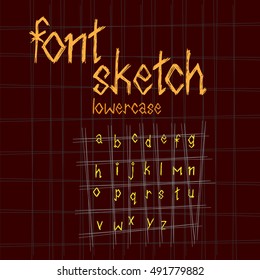 font sketch