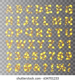 Font space alphabet typeface script with minimal design typographic modern graphic vector illustration.