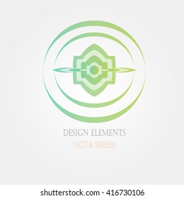 Font style, vector design template elements for your application or corporate identity. Gradient,simple,unusual,new,abstract logo.