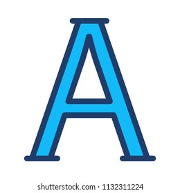 font text alphabet 