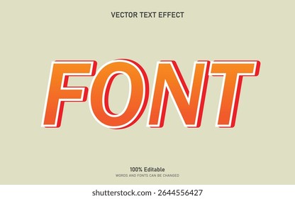 Font text effect, glitter text style effect