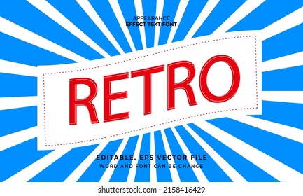 Font text style appearance effect word text