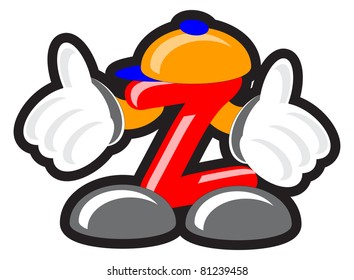 font type character z