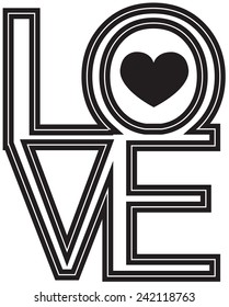 Font Type , LOVE Happy Valentines day