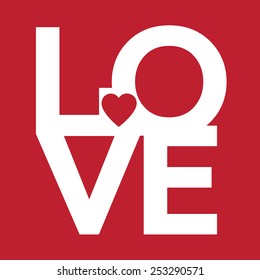  Font Type , LOVE Happy Valentines day card