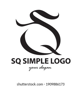 font type modern simple logo 