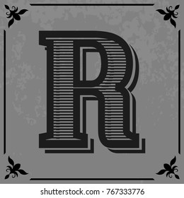 font typeface alphabet vintage and monogram  lettering