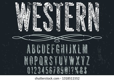 Fashionable High Hand Drawn Style Alphabet Stock Vector (Royalty Free ...