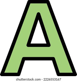 Font Vector Icon which is suitable for commercial work and easily modify or edit it
