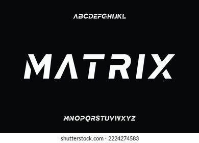 Font vector suitable for headline, logotype, creative design and more. Vector illustration