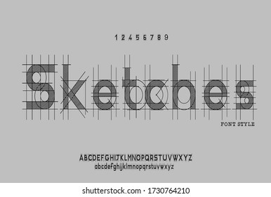fonts with sketch writing style make writing neater and has its own art