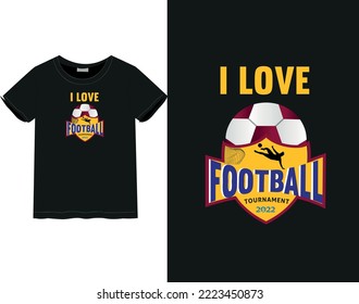 Fooball T-shirt | Sports mood | Men and women t-shirt