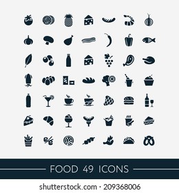 Food 49 icons