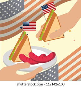 food american independence day
