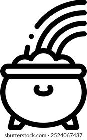 Icono de App de alimentos. Diseño De Estilo Lineal Delgado Aislado Sobre Fondo Blanco
