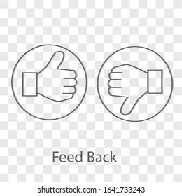 Food back  icon concept. Creative idea design. Flat vector illustration for template, brochure or presentation.