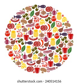 Food background