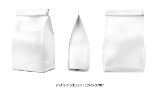 Download Food White Paper Bag Mockup Stock Illustrations Images Vectors Shutterstock