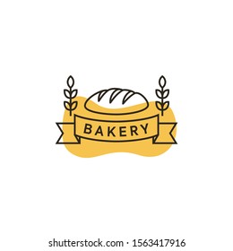 Food: bakery logo, cake logo - Vector