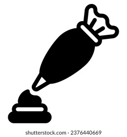 Food and bakery milk icon