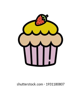 Food, Baking cup, Cupcake, Dessert icon