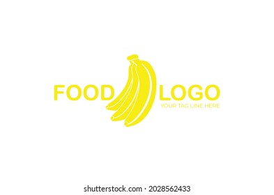 food basket grocery logo design vector template 