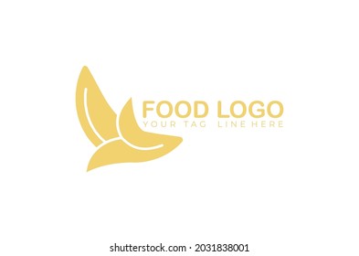 food basket grocery logo design vector template 