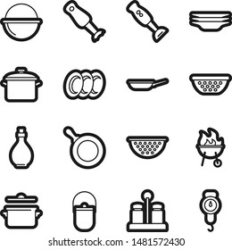 Food best vector icon set