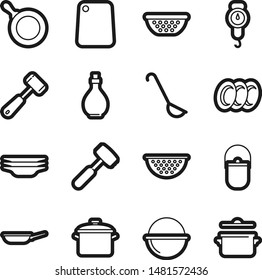 Food best vector icon set
