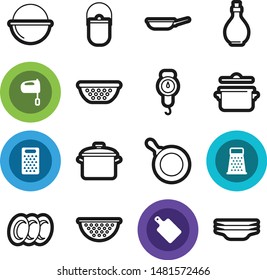 Food best vector icon set