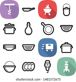 Food best vector icon set