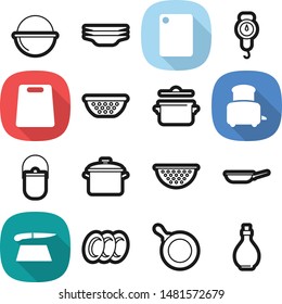 Food best vector icon set