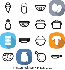 Food best vector icon set