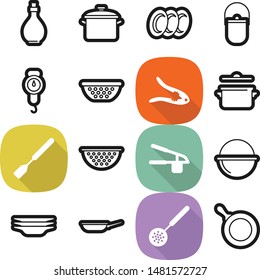 Food best vector icon set