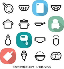 Food best vector icon set